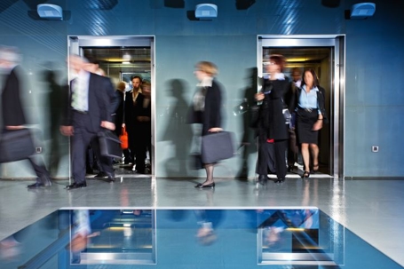 City Elevator Traffic