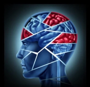 illustration of man and his brain